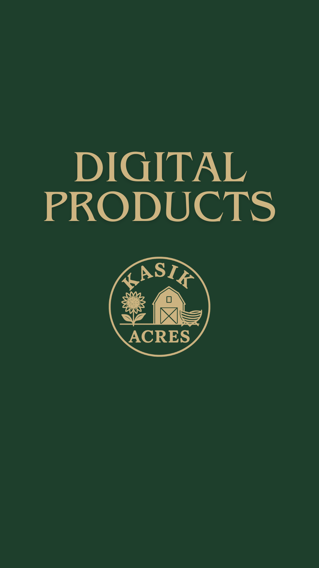 Digital Products -- Instant Download!