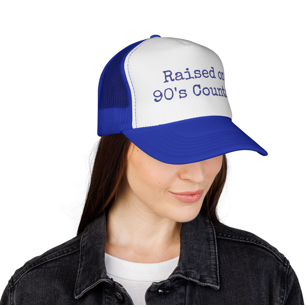 Raised on 90's Country Trucker Cap | Vintage Country Music