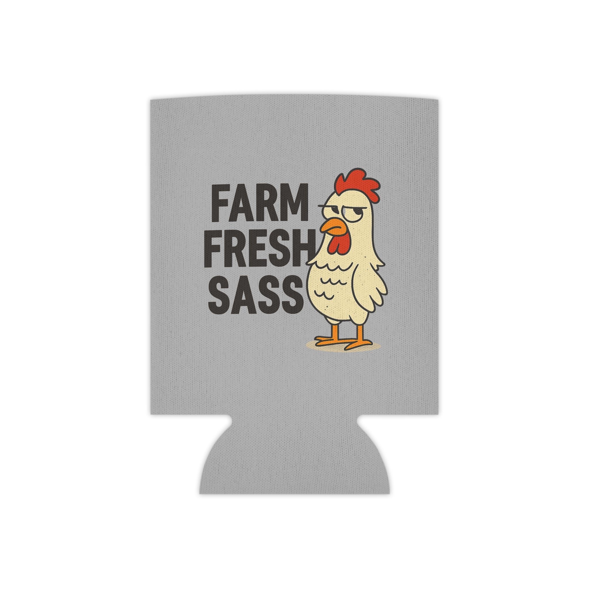 Farm Fresh Sass Drink Can Cooler Koozie