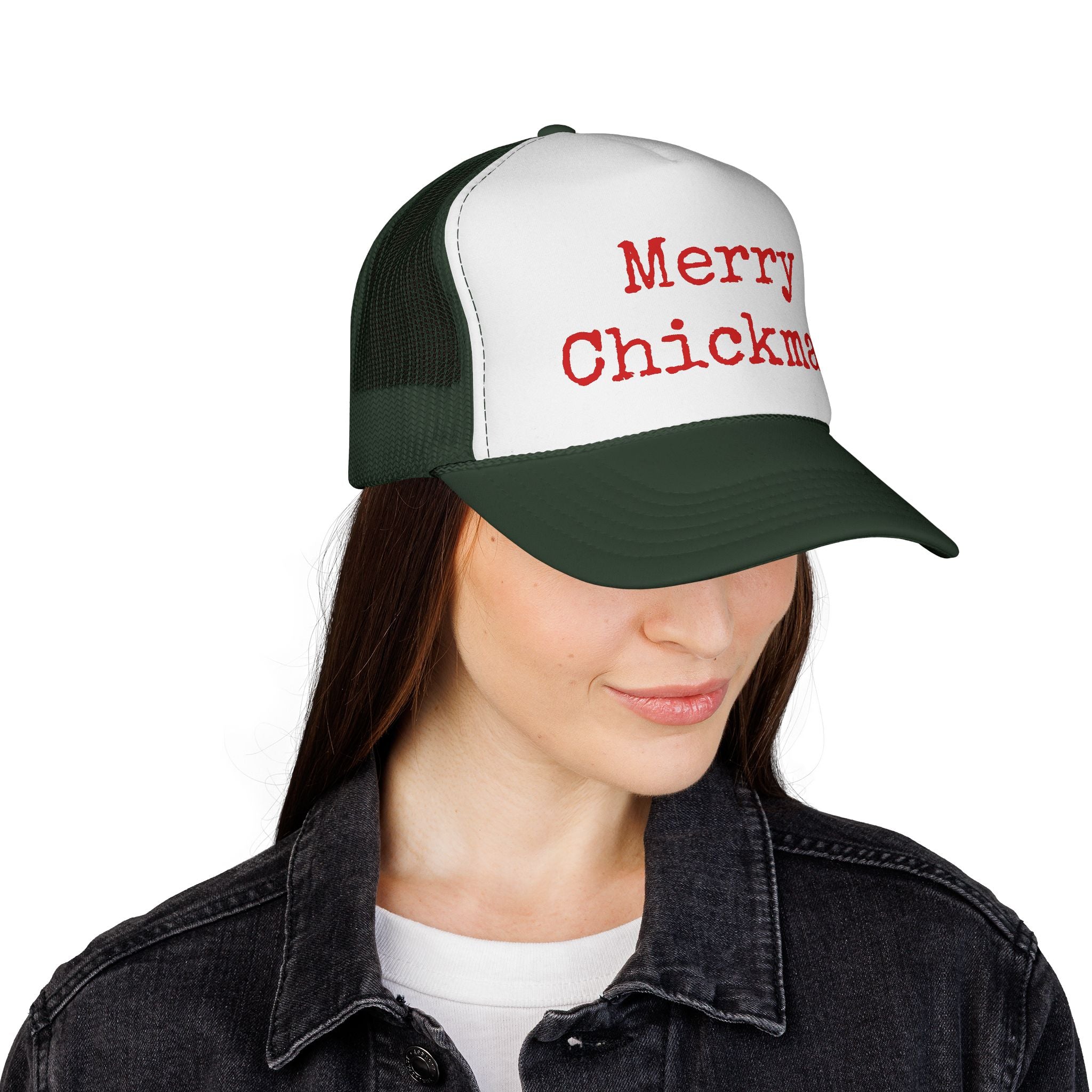 Merry Chickmas Trucker Cap