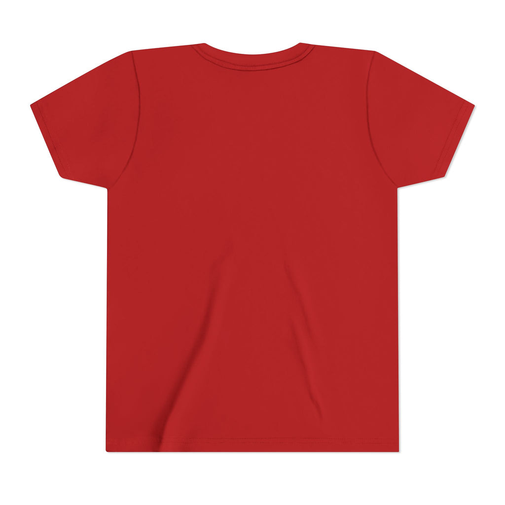 Red White Moo Cow Youth Tee | Patriotic Fourth of July Kids Shirt