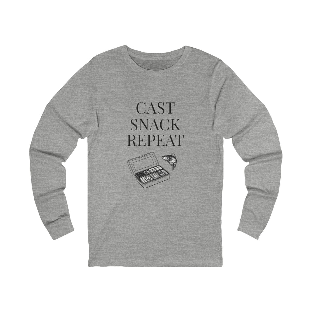 Fishing Snacklebox Long Sleeve T-Shirt