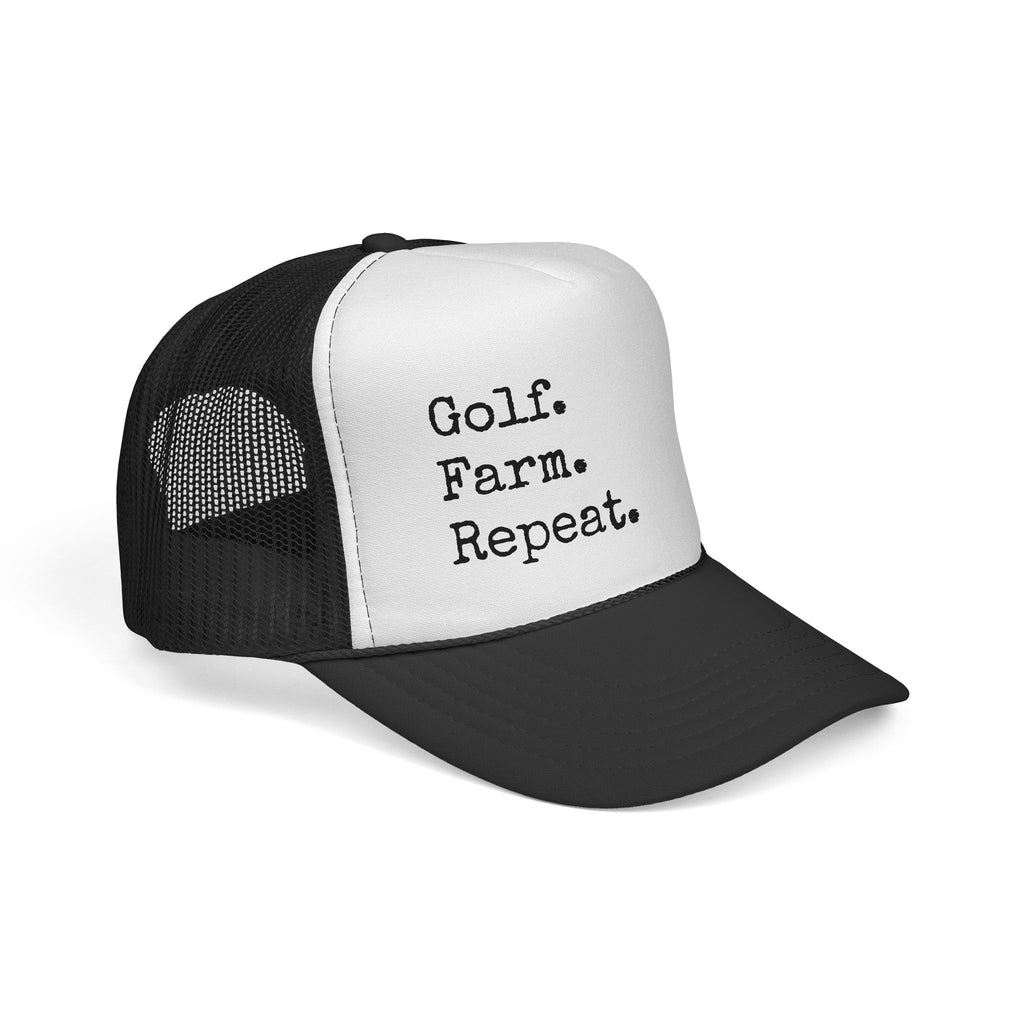 Golf. Farm. Repeat. Trucker Cap