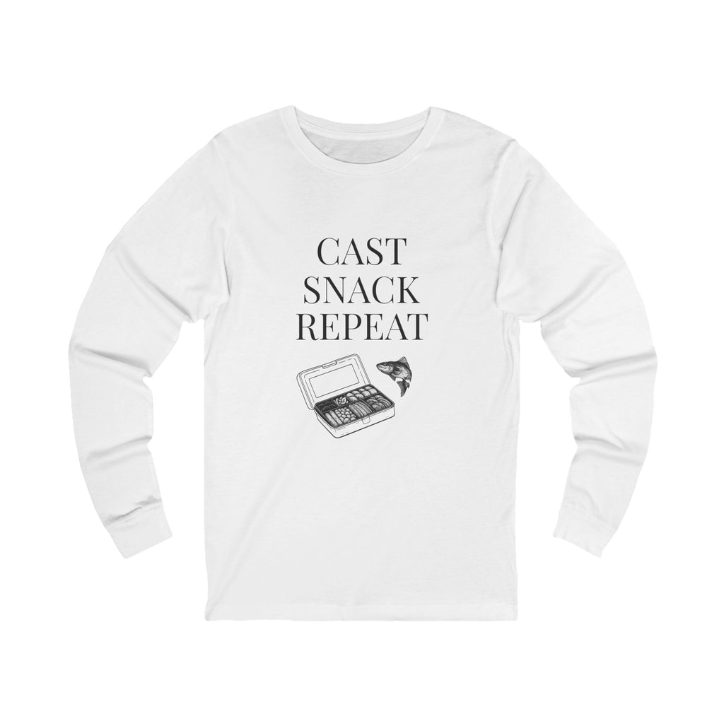 Fishing Snacklebox Long Sleeve T-Shirt